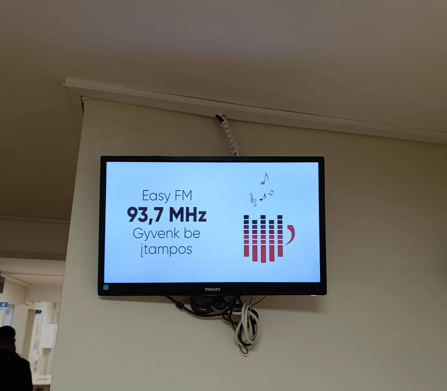 Reklaminiai ekranai VŠĮ Jūrininkų sveikatos priežiūros centre