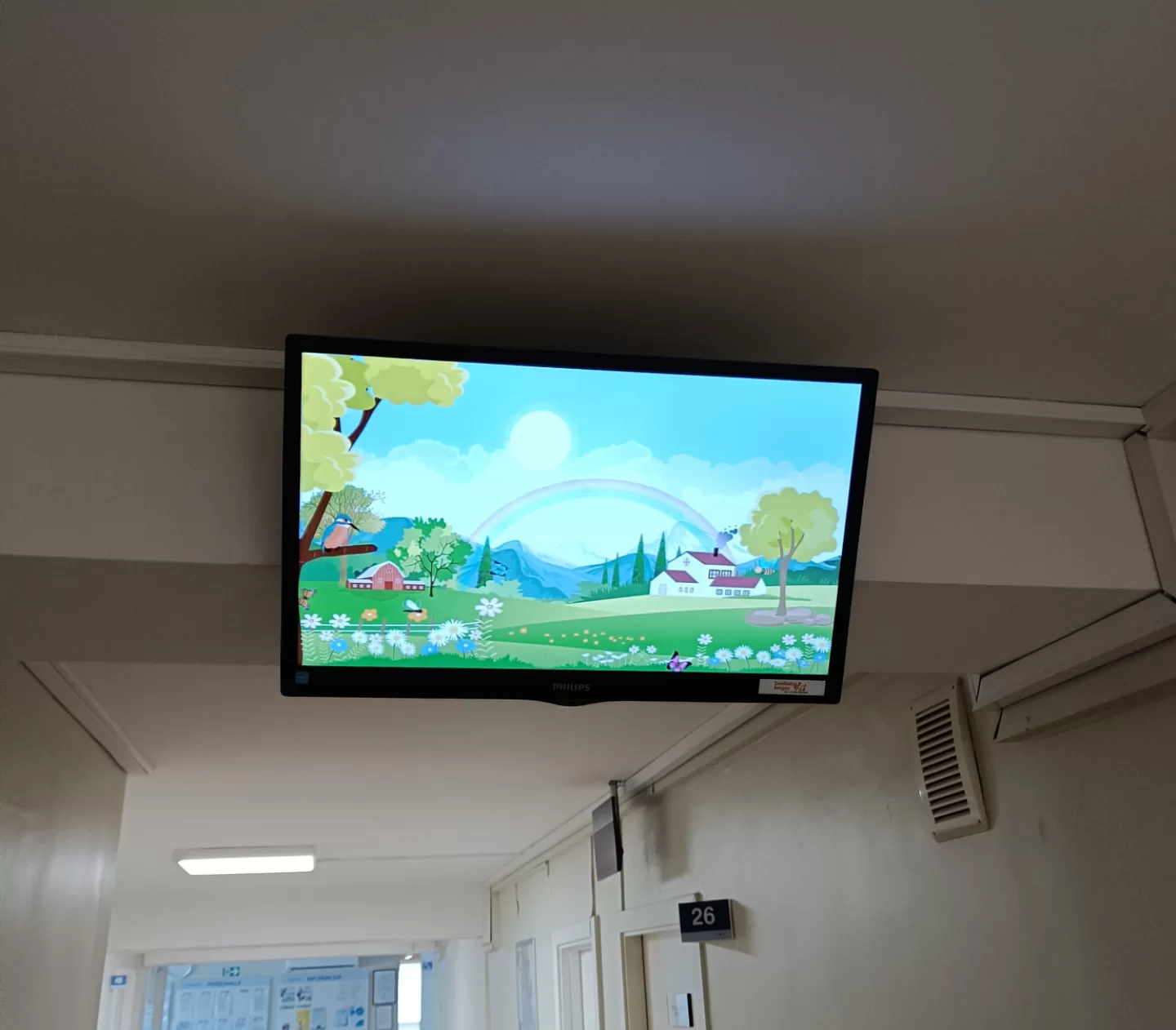 Reklaminiai ekranai VŠĮ Jūrininkų sveikatos priežiūros centre