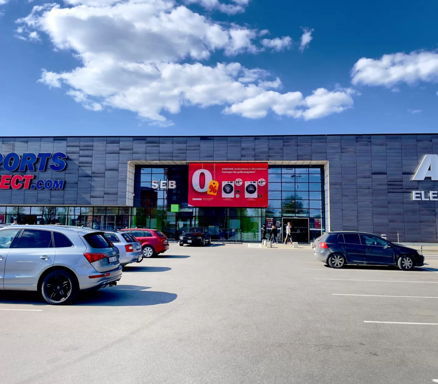 Reklaminis lauko ekranas Kaune, Savanorių pr. 321