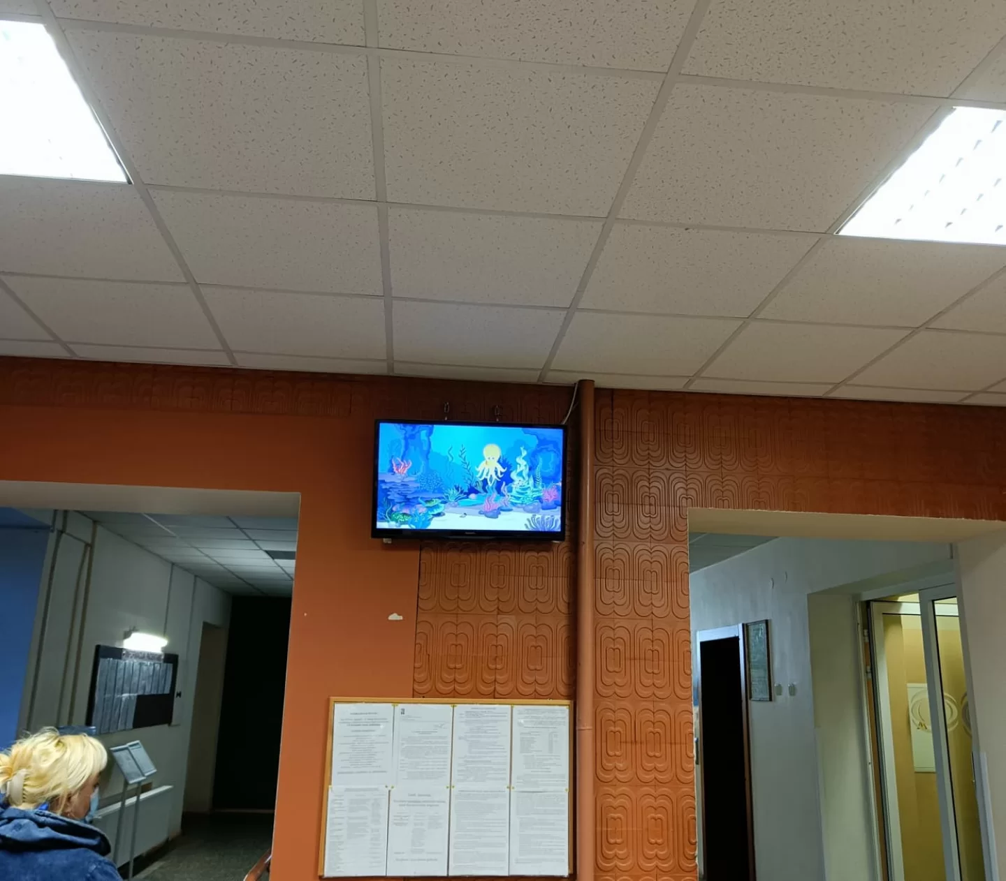 Reklaminiai ekranai Klaipėdos miesto poliklinikoje