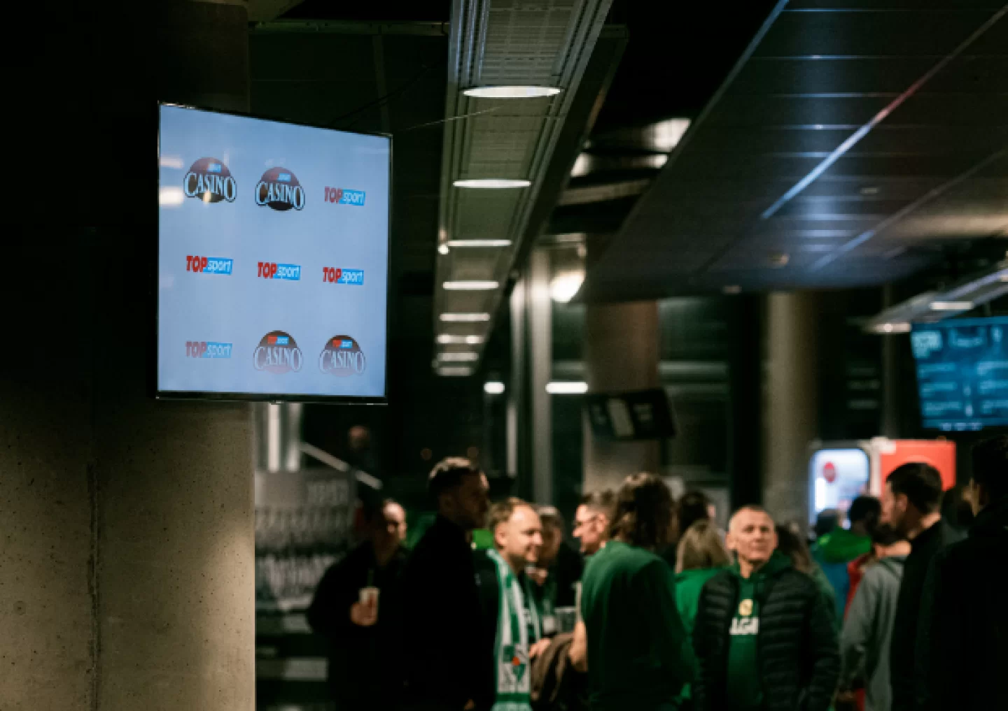 Reklaminių TV monitorių sistemos