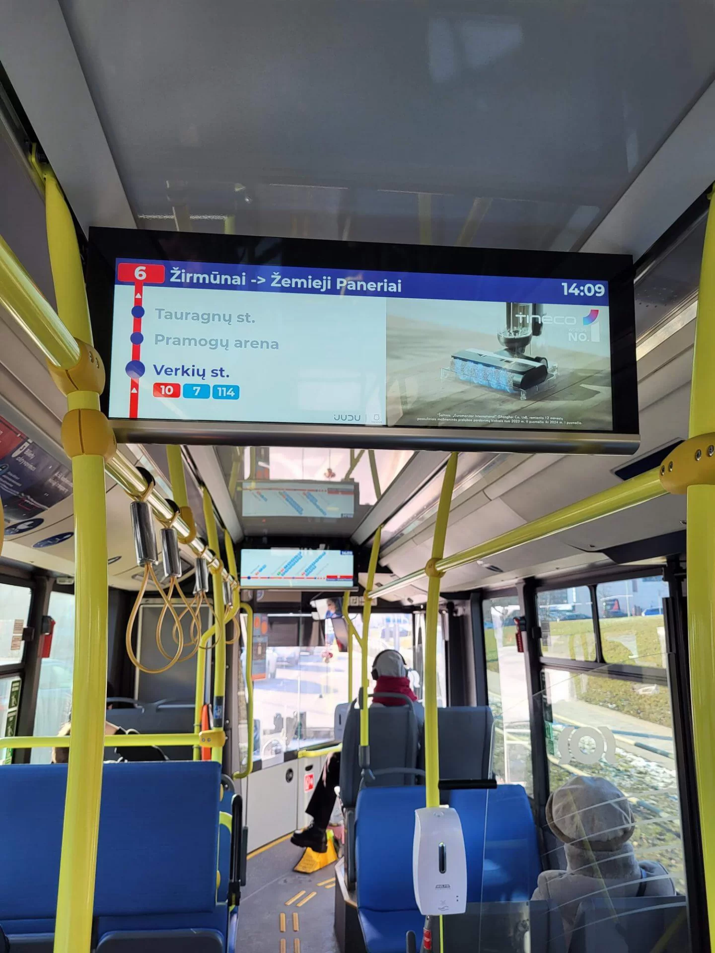 Tik naujausi troleibusai (91 TP/182 ekranai)