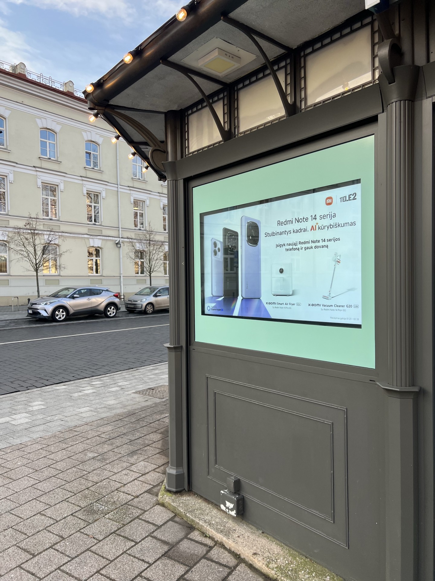 Narvesen LCD ekranas - Gedimino-Kazino (K45)