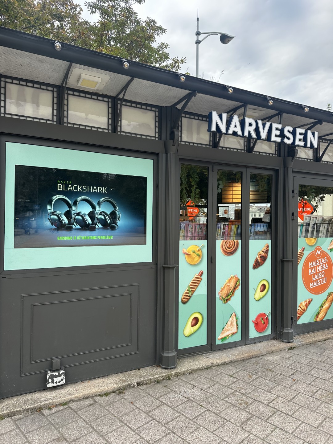 Narvesen LCD ekranas - VU Saulėtekis (K604)