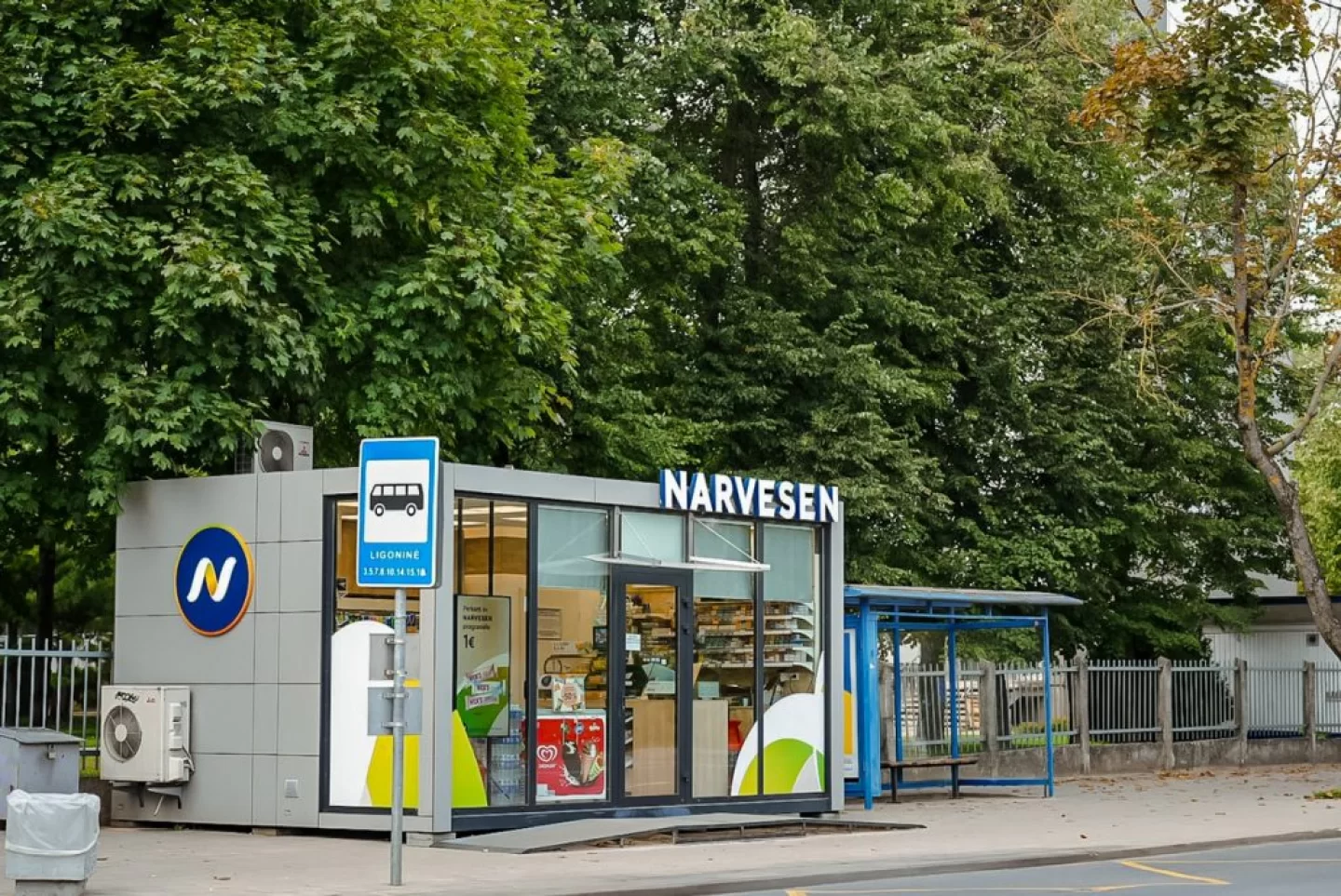 Narvesen LCD ekranas - Ligoninė (K475)