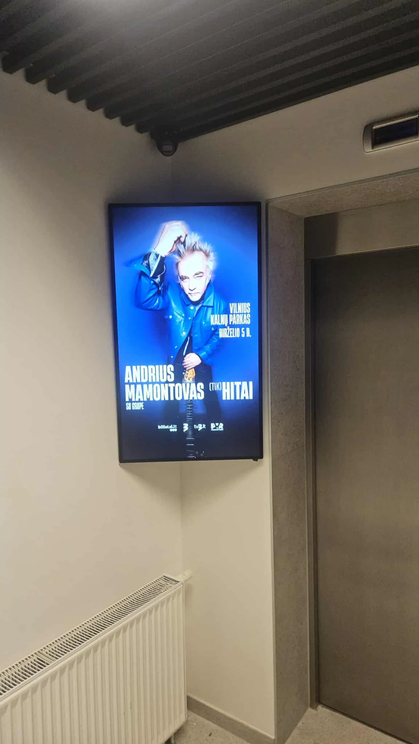 Reklaminis ekranas Saulėtekio slėnio verslo centre