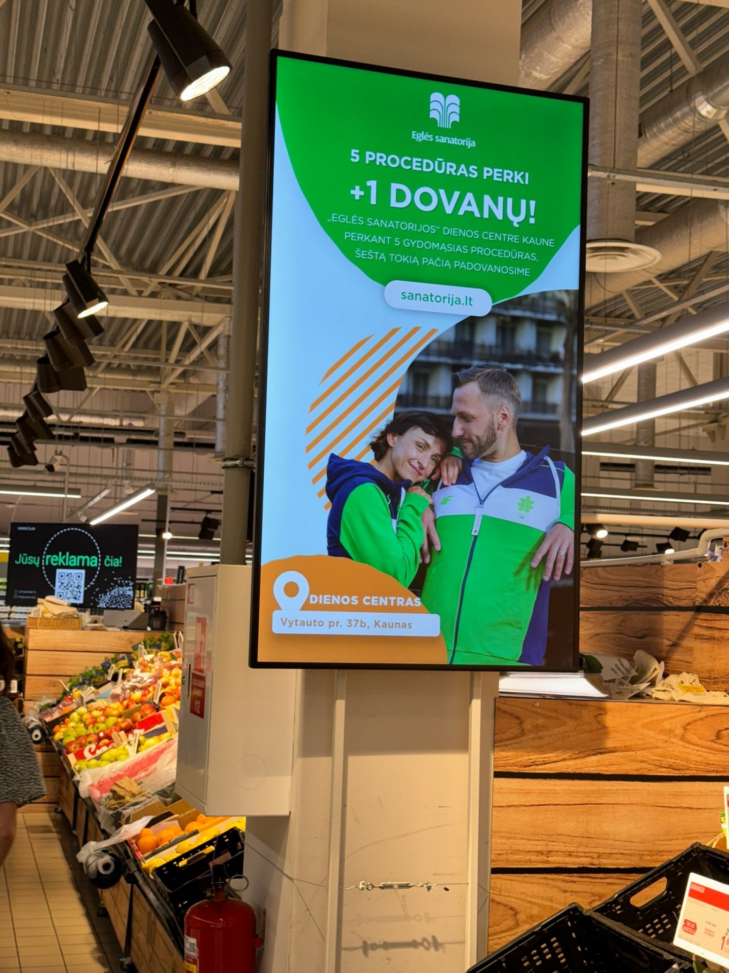 IKI EXPRESS - NIDA (yra ir į lauką nukreiptas ekranas)