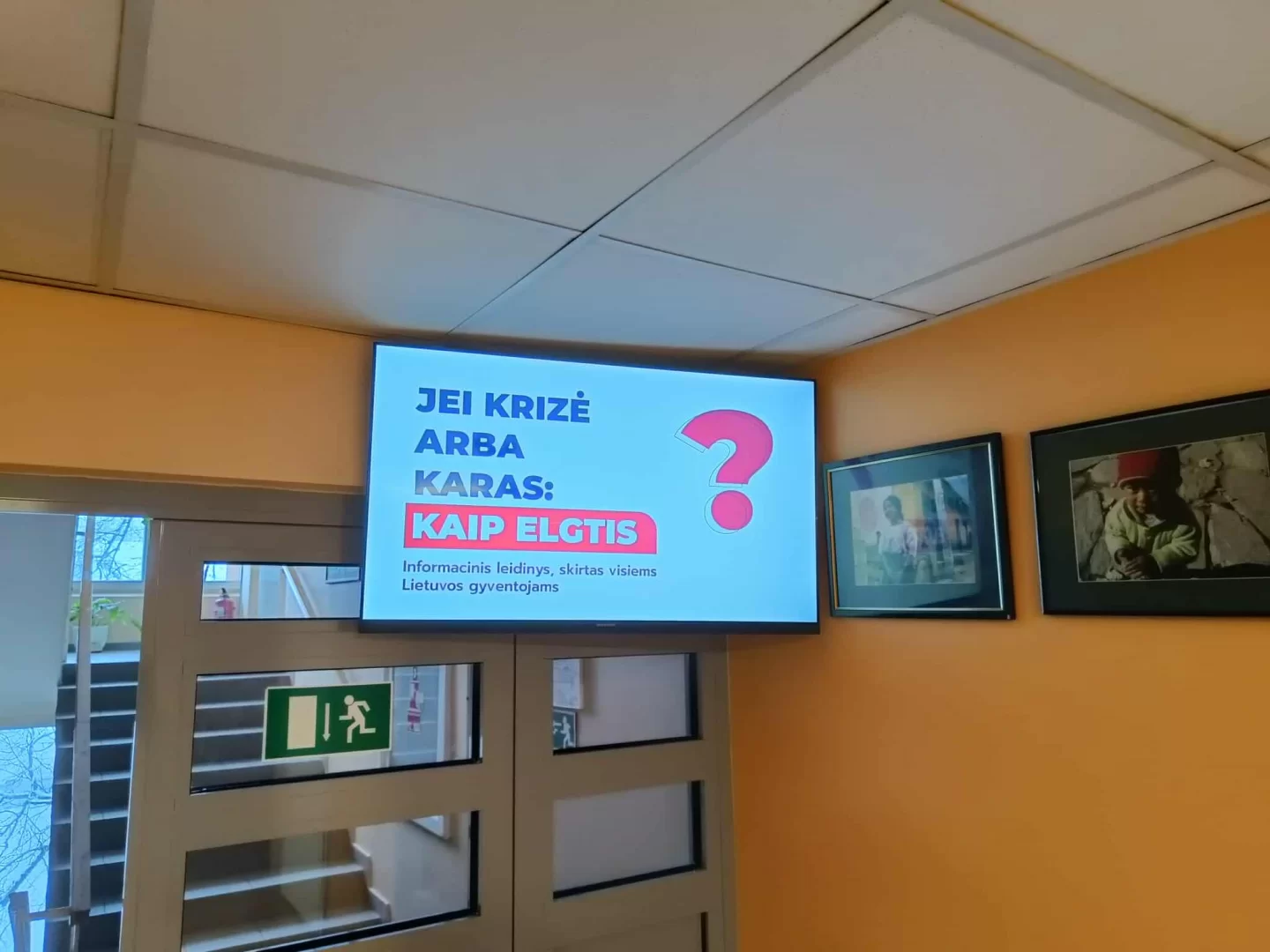 Reklaminiai ekranai Druskininkų pirminės sveikatos priežiūros centre