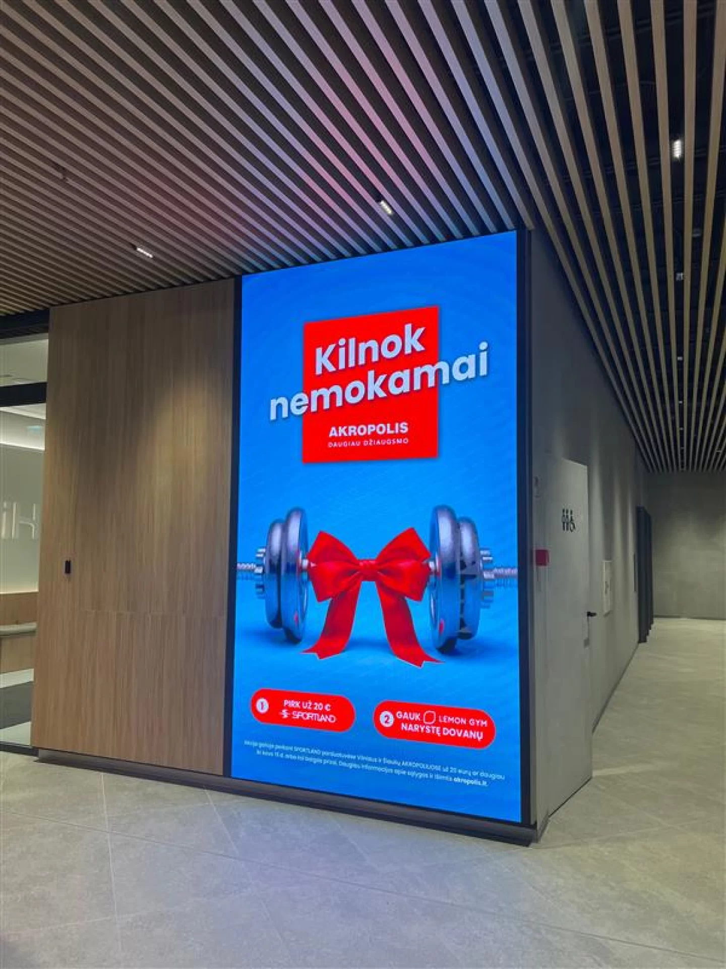 Reklaminiai ekranai Business Stadium Central verslo centre