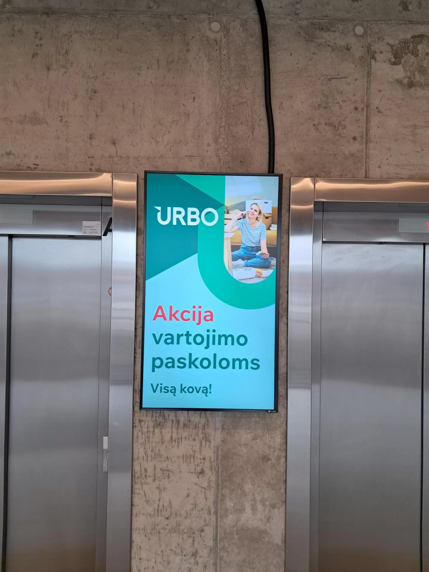 Reklaminiai ekranai River Hall verslo centre