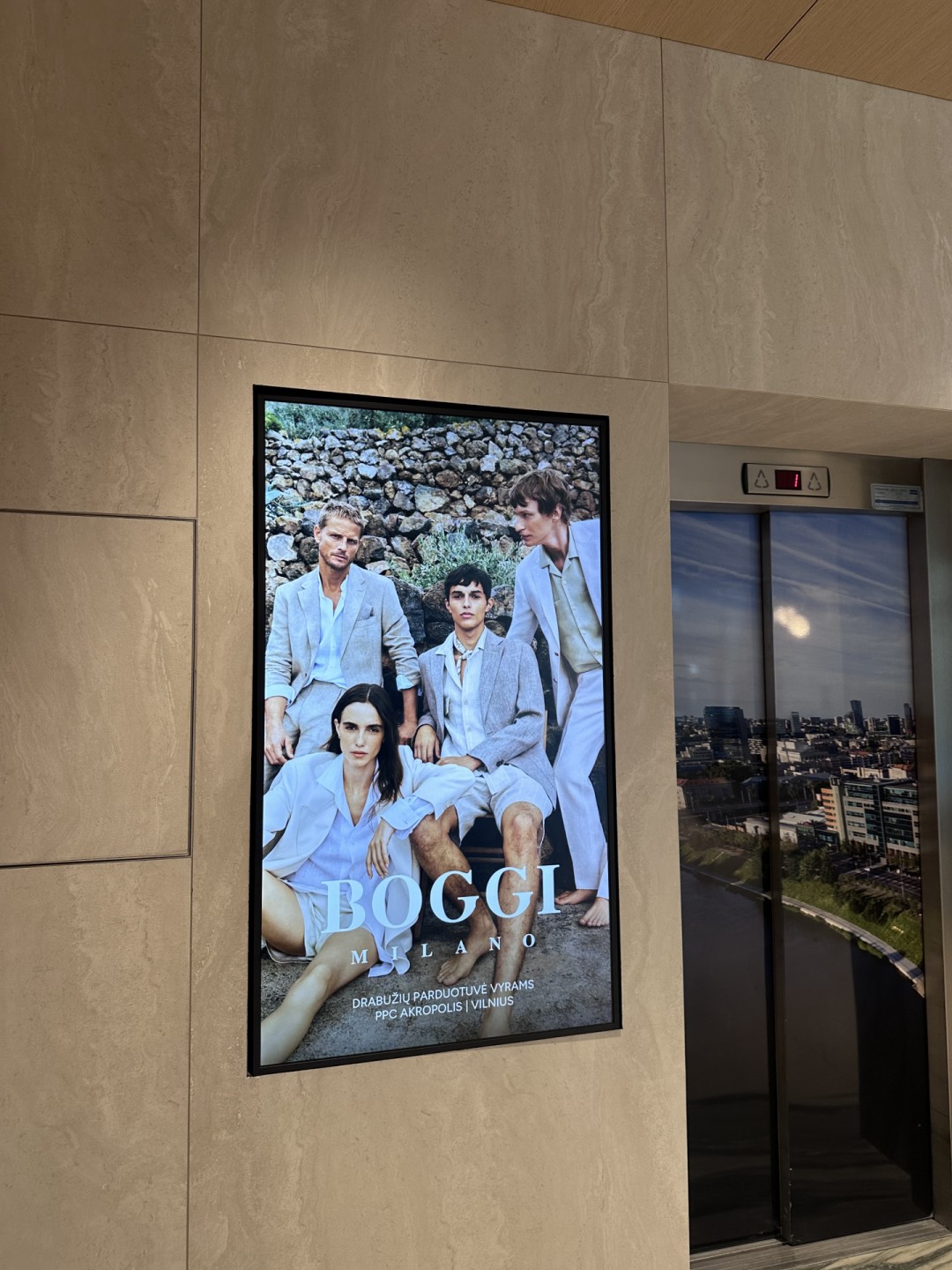 Reklaminiai ekranai Dvyniai verslo centre