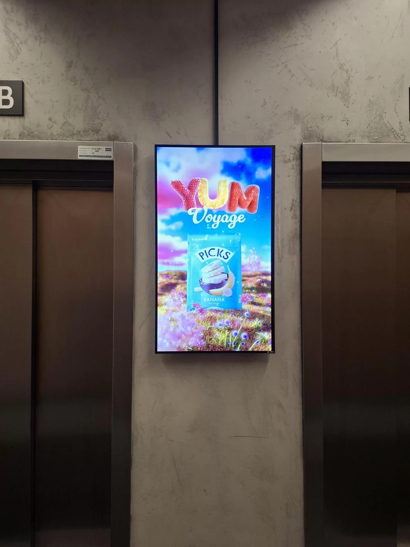 Reklaminis ekranas LINK verslo centre