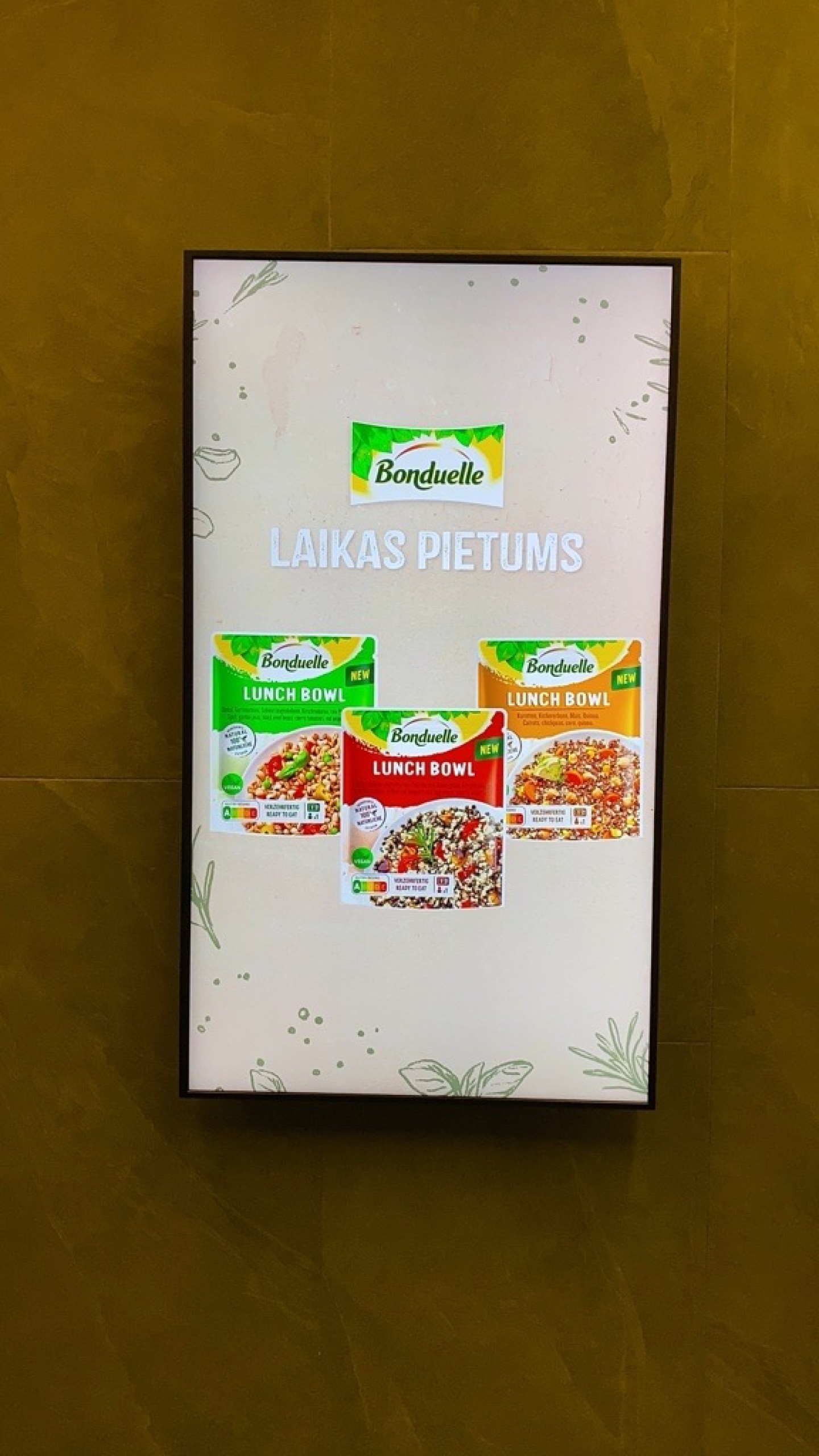 Reklaminis ekranas Delta verslo centre (Simbiocity)