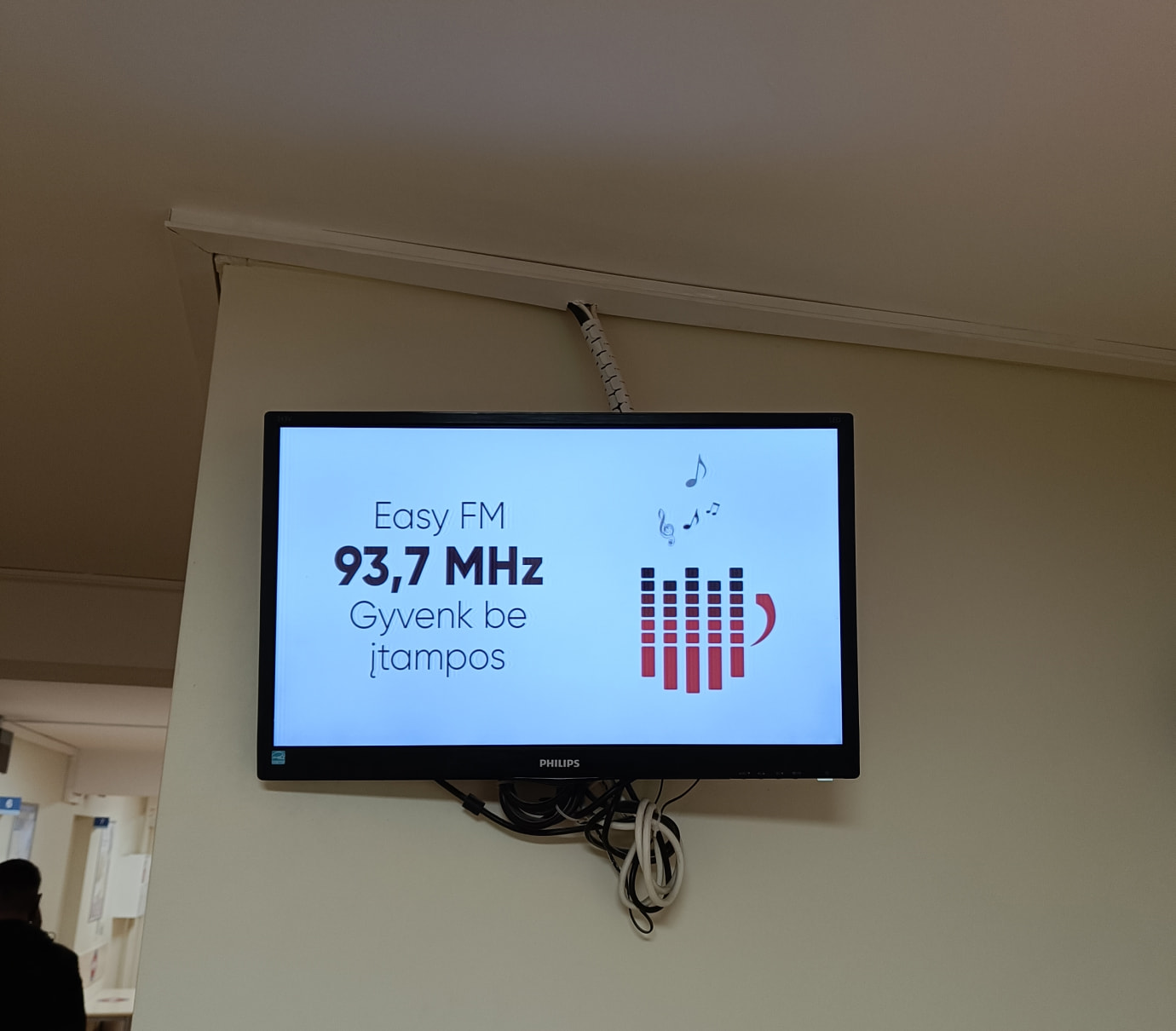 Reklaminiai ekranai VŠĮ Jūrininkų sveikatos priežiūros centre