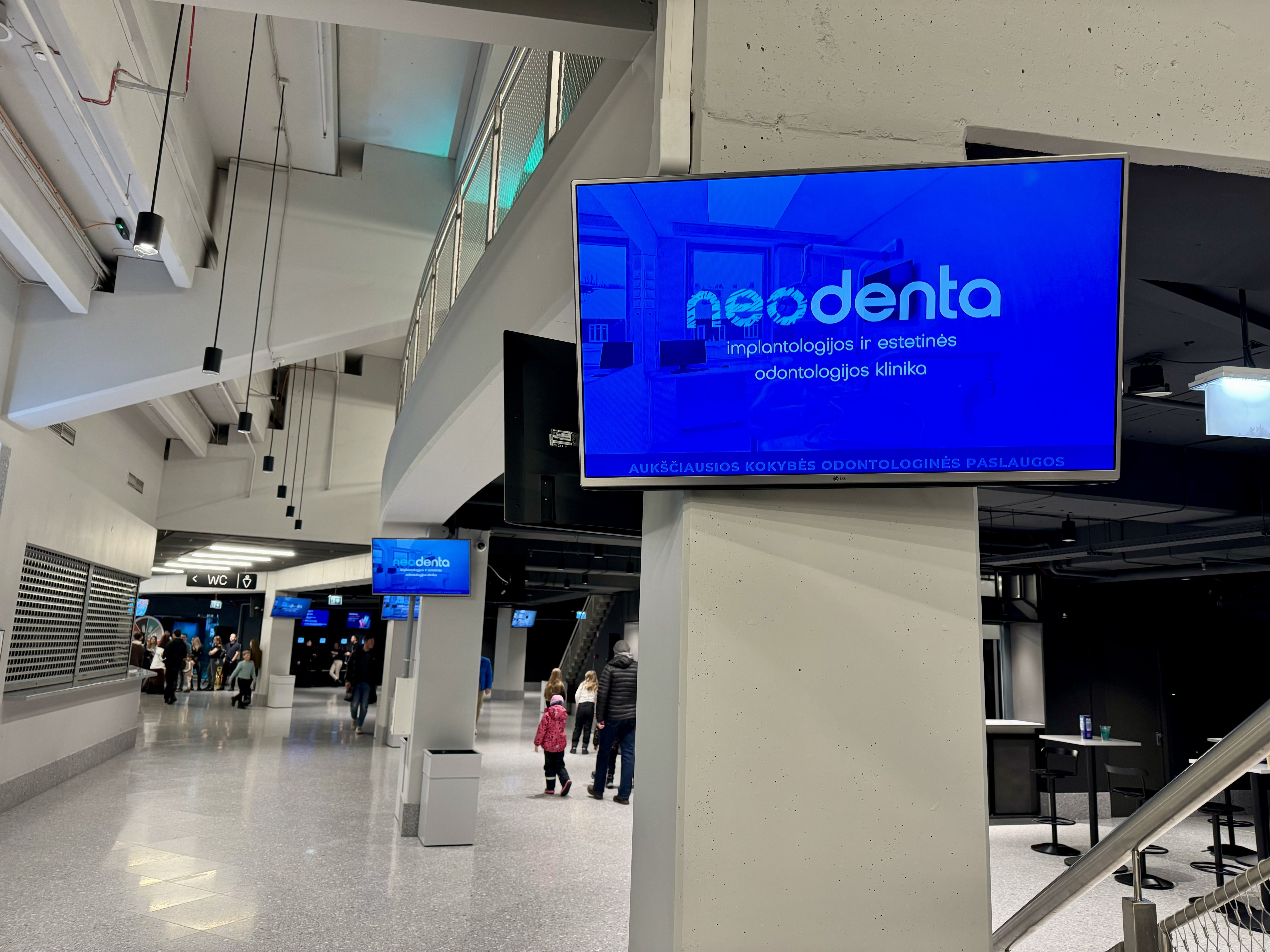 Reklaminių TV sistemos paketas (mėnesiui)