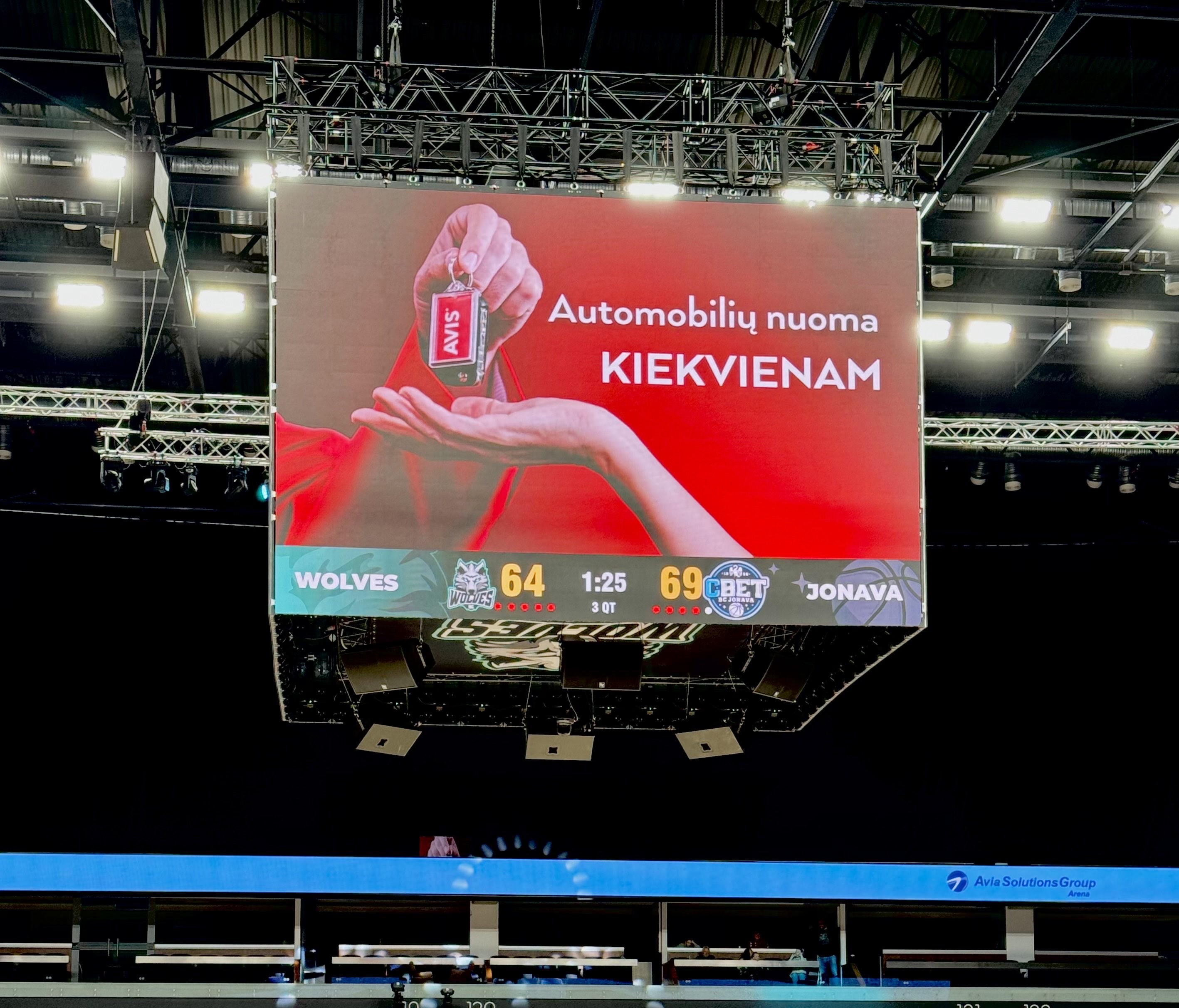 Reklaminis vidaus LED Kubas (renginiui)