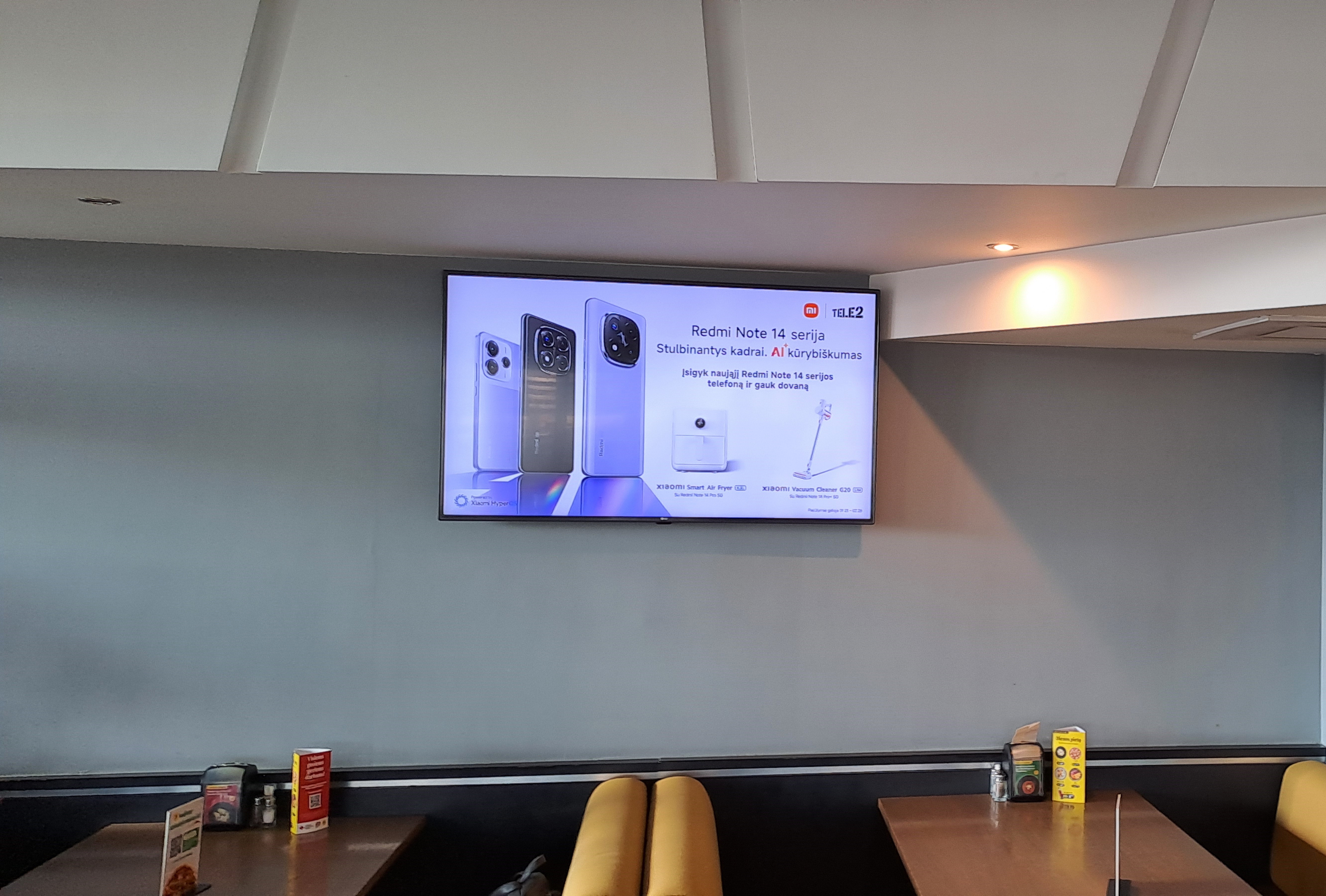 Čili pizza PP UNA reklaminiai ekranai