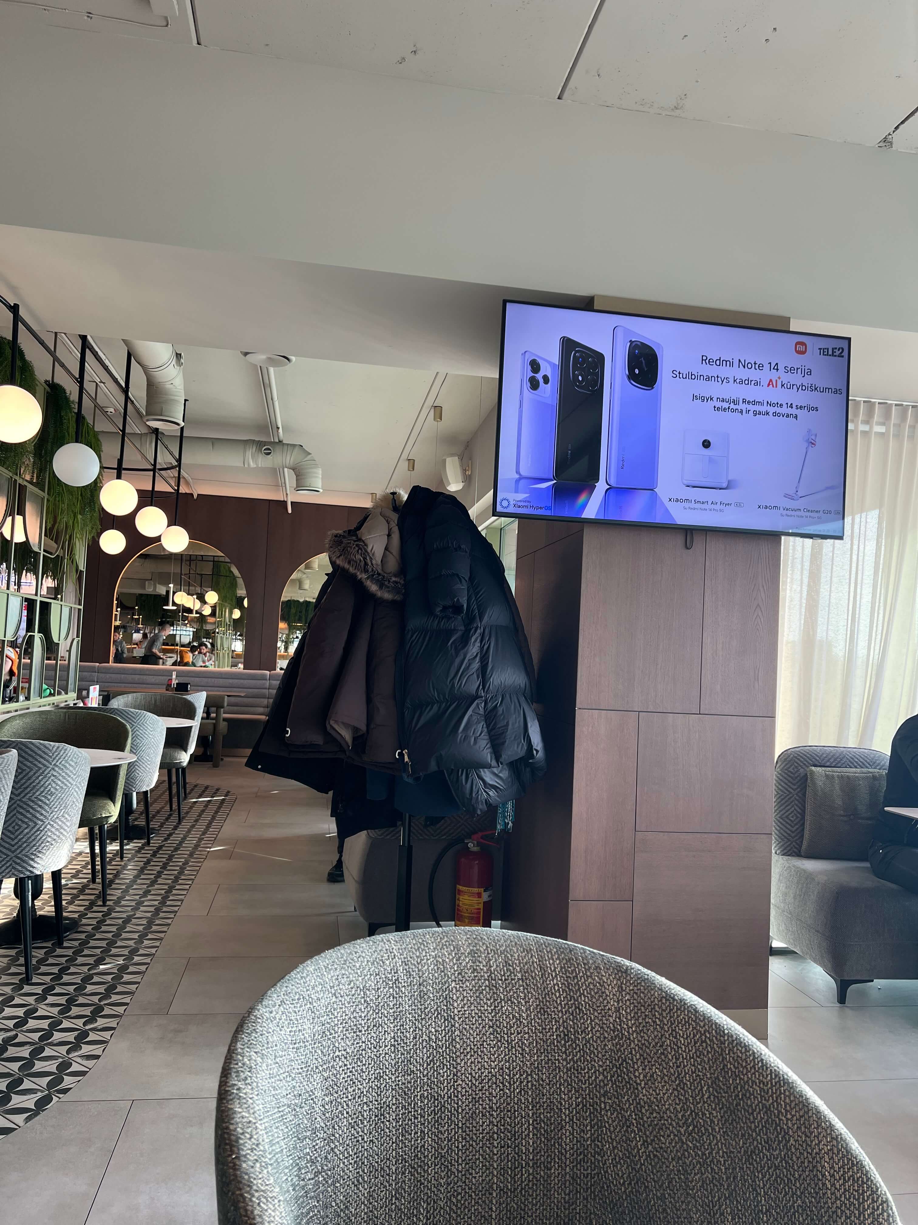 Katpedėlė PC CUP reklaminiai ekranai