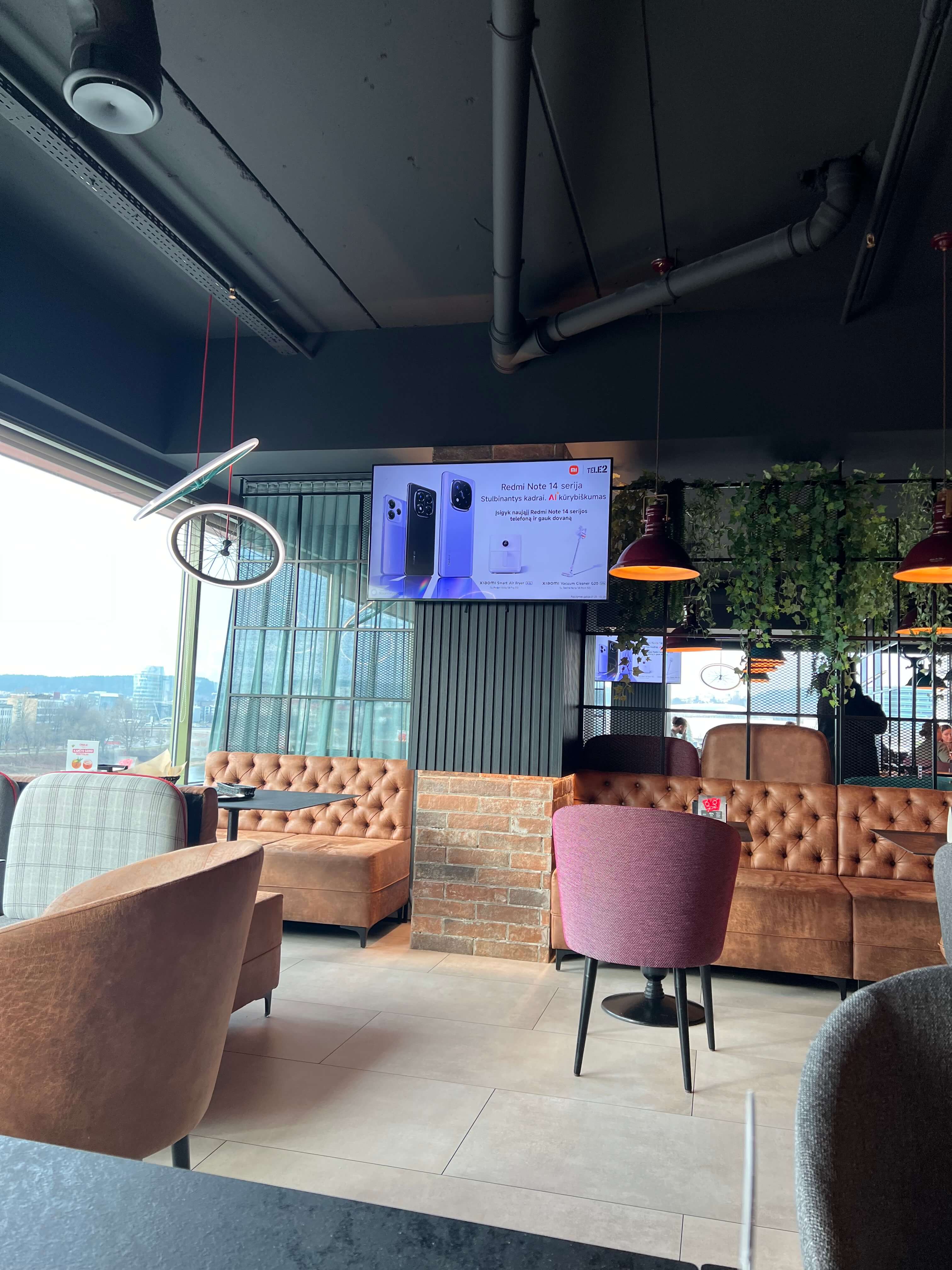 Katpedėlė PC CUP reklaminiai ekranai