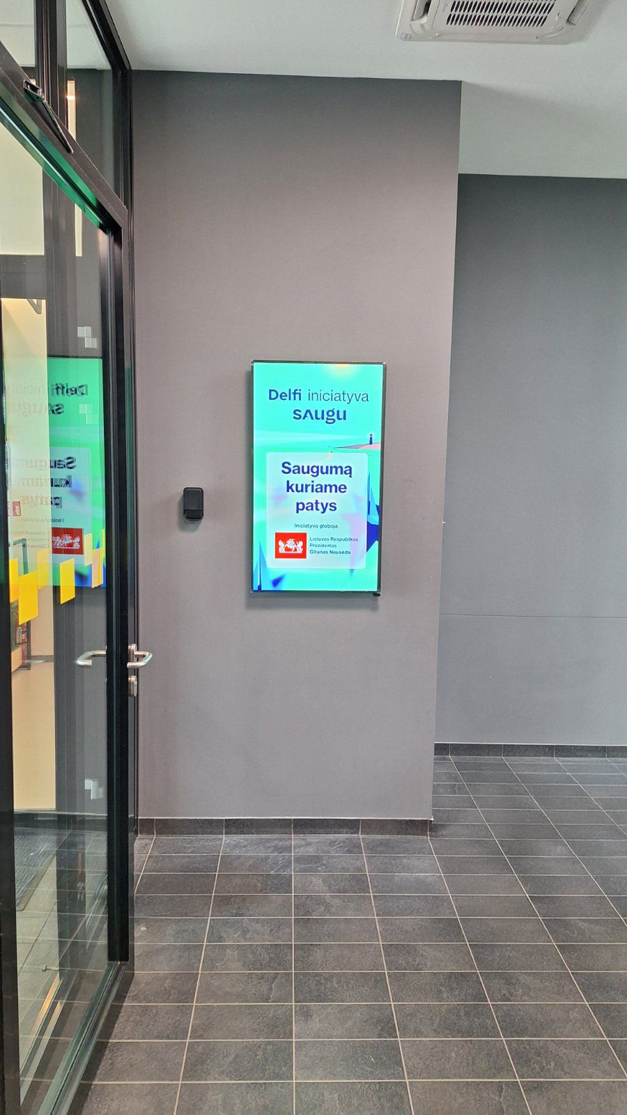 Reklaminis ekranas Prime verslo centre