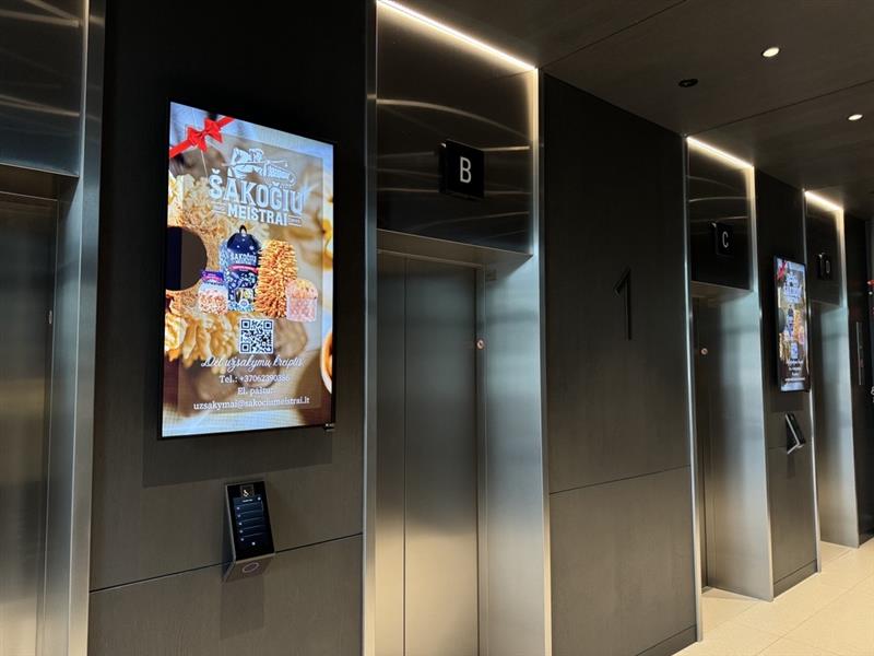 Reklaminiai ekranai  SKY office verslo centre