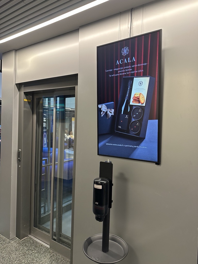 Reklaminis ekranas BLC verslo centre