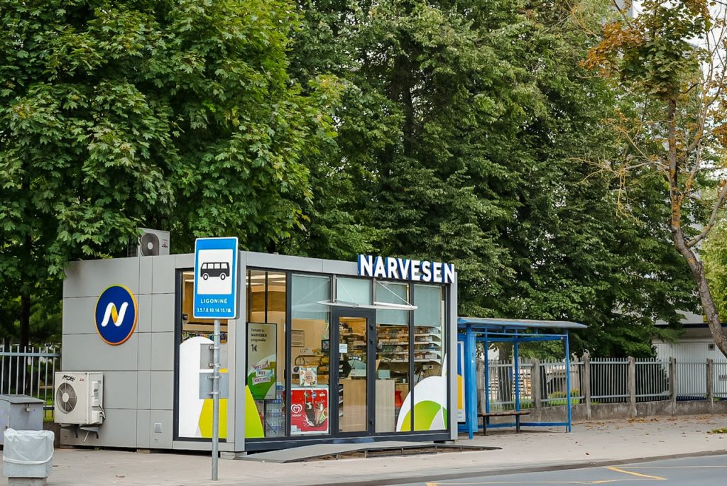 Narvesen LCD ekranas - Santariškių lig. (K118)