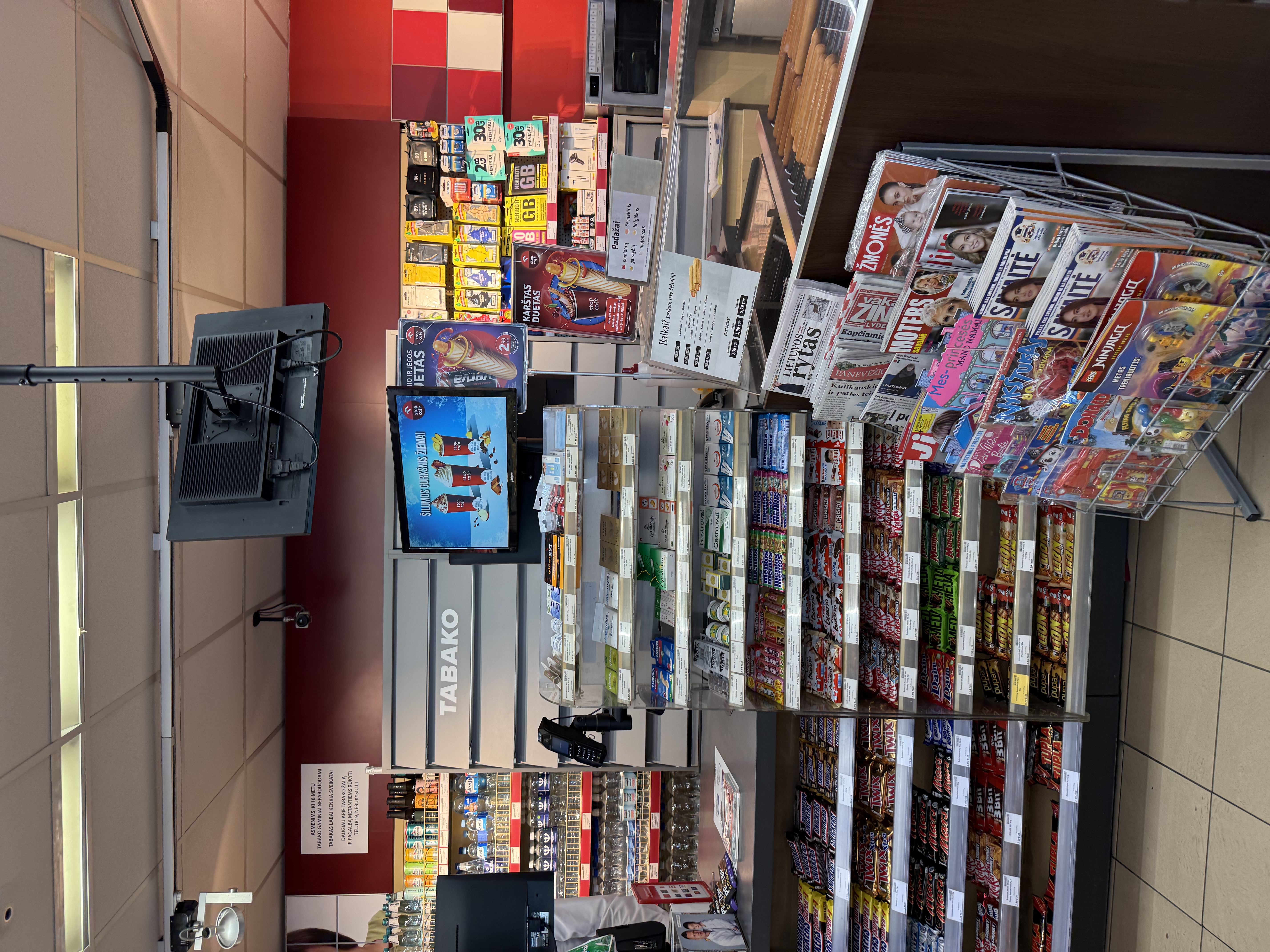 Orlen reklaminiai ekranai Šiaurės Lietuvoje