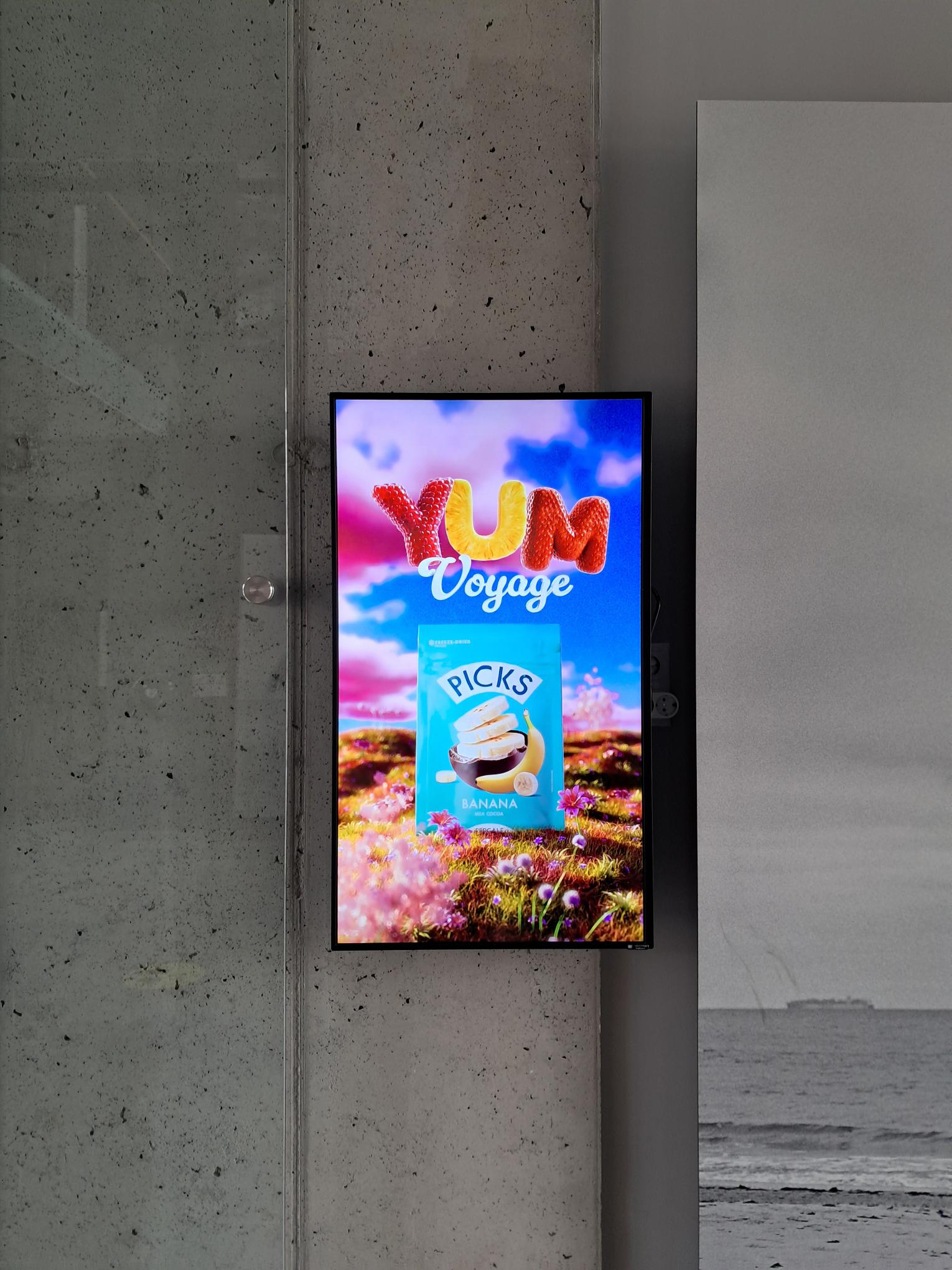 Reklaminiai ekranai Kauno Doko verslo centre