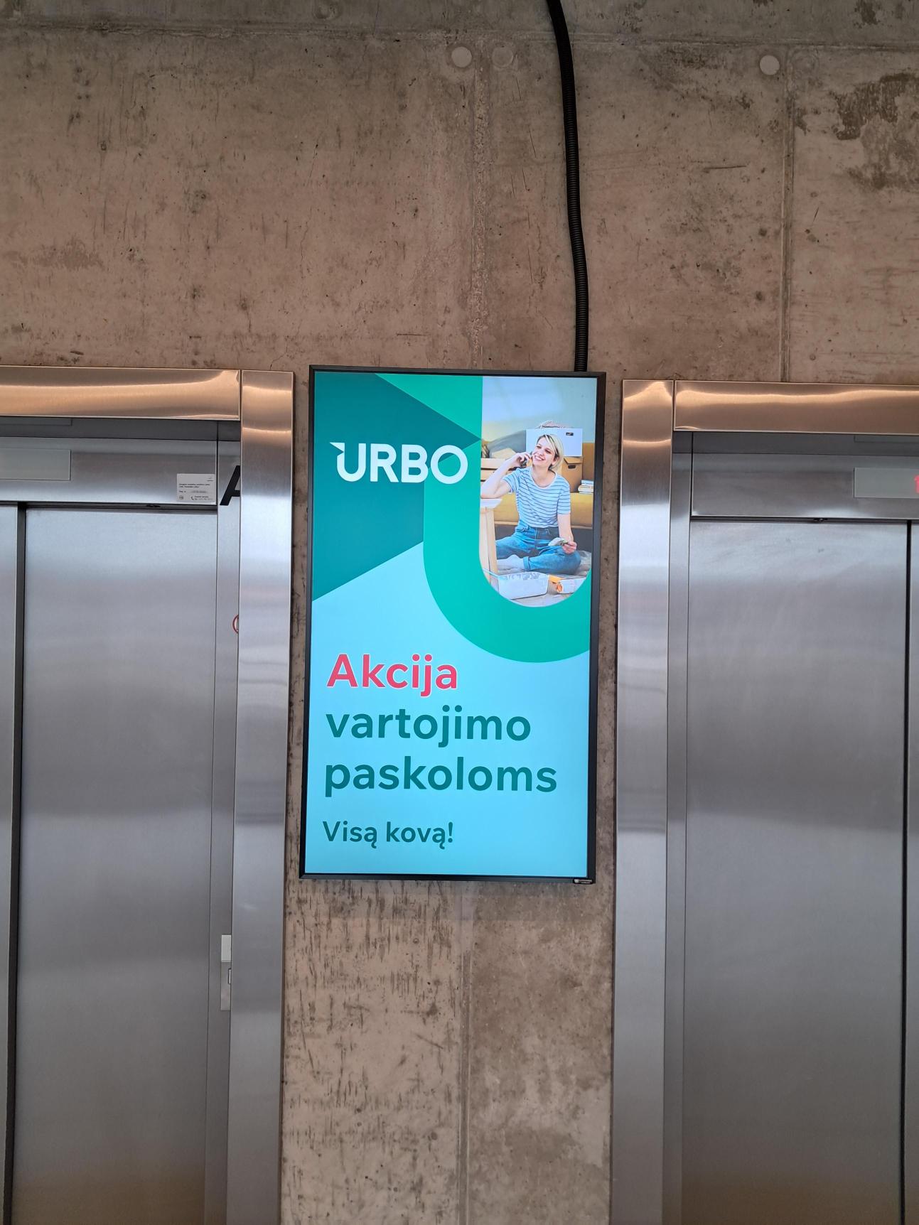 Reklaminiai ekranai River Hall verslo centre