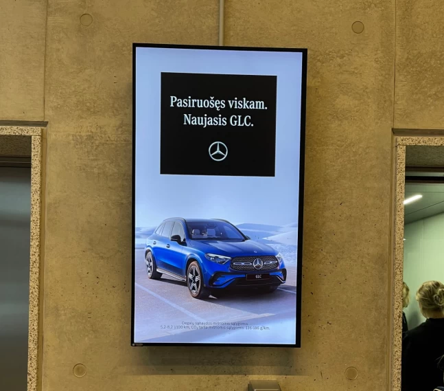 Reklaminiai ekranai Quadrum verslo centre