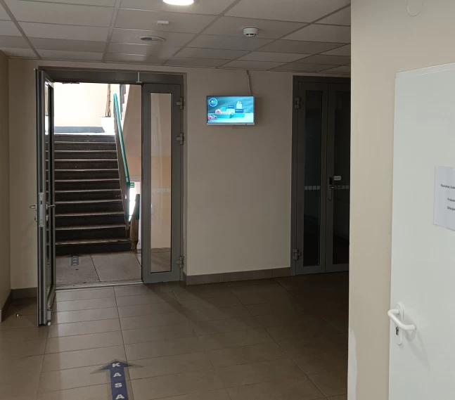 Reklaminiai ekranai VU Žalgirio klinikoje