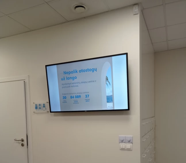 Donelaičio diagnostikos centro ekranas