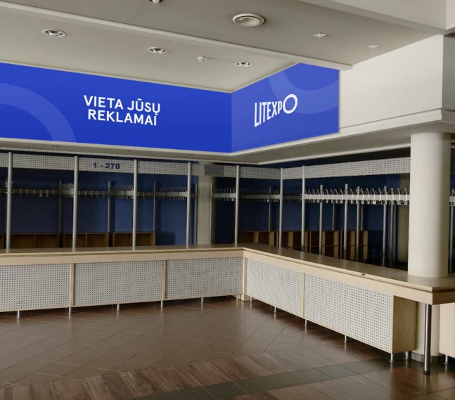 R5007 Reklama rūbinėje