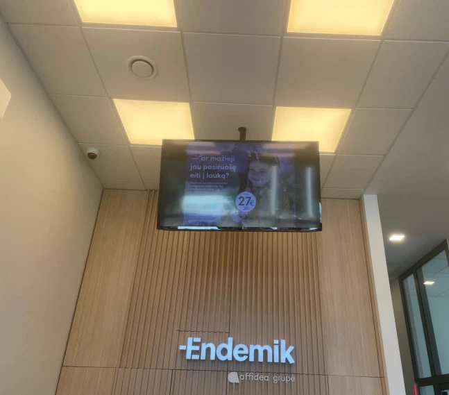 Vilniaus Endemik klinikos ekranas