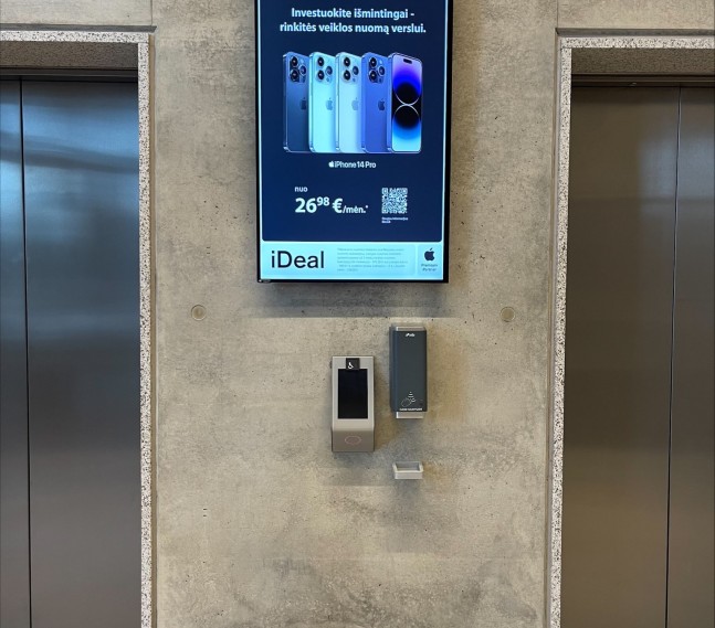 Reklaminiai ekranai Quadrum verslo centre