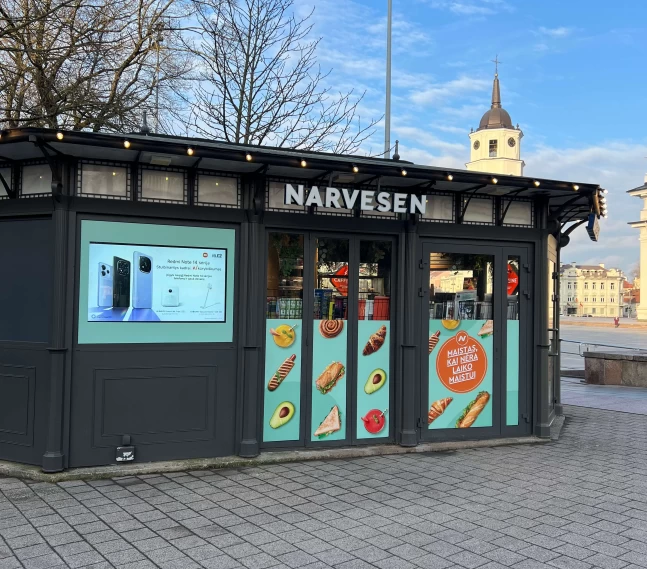 Narvesen Vilniuje, Vilnius