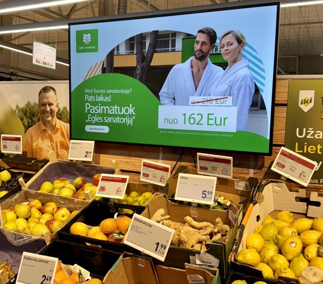 IKI parduotuvės Visagine, 