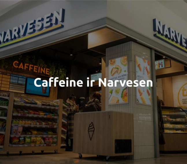 Caffeine ir Narvesen