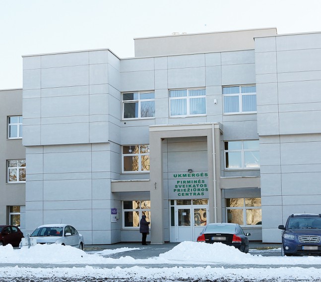 Reklaminiai ekranai Ukmergės pirminės sveikatos priežiūros centre