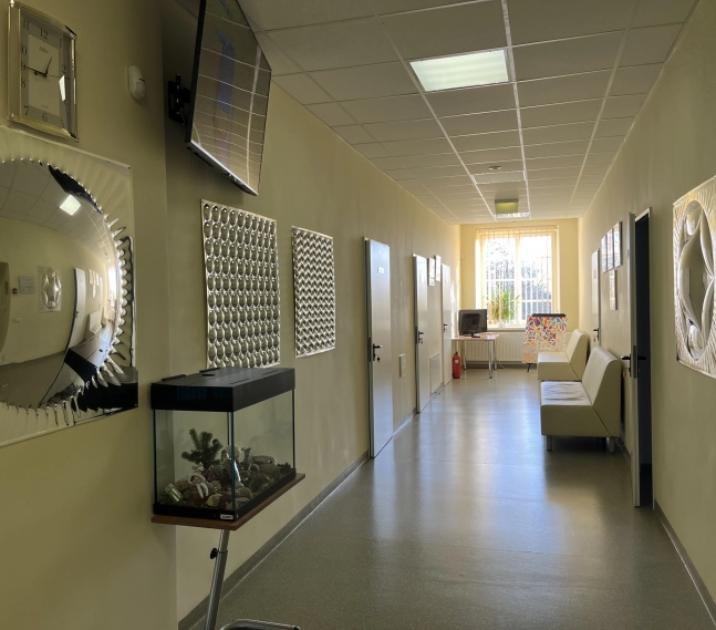 Reklaminiai ekranai Ukmergės pirminės sveikatos priežiūros centre