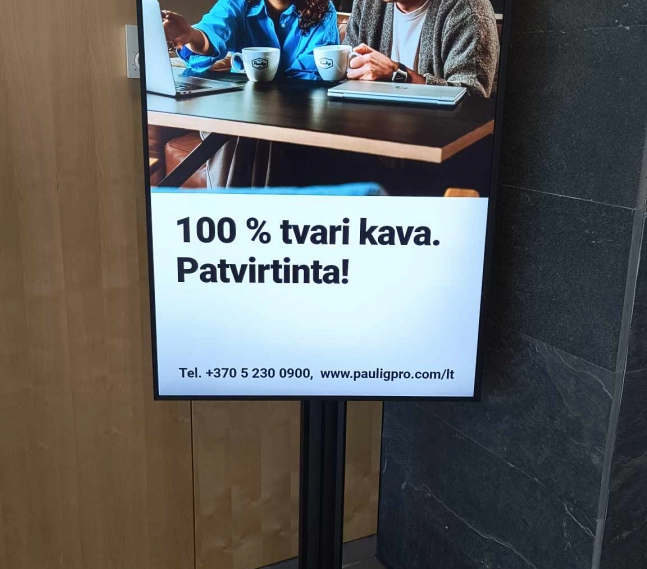 Reklaminis ekranas Northstar verslo centre