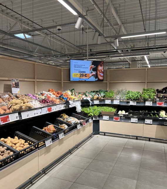 IKI parduotuvės Salininkuose, Vilniuje, PUPINĖS G. 6, vilnius