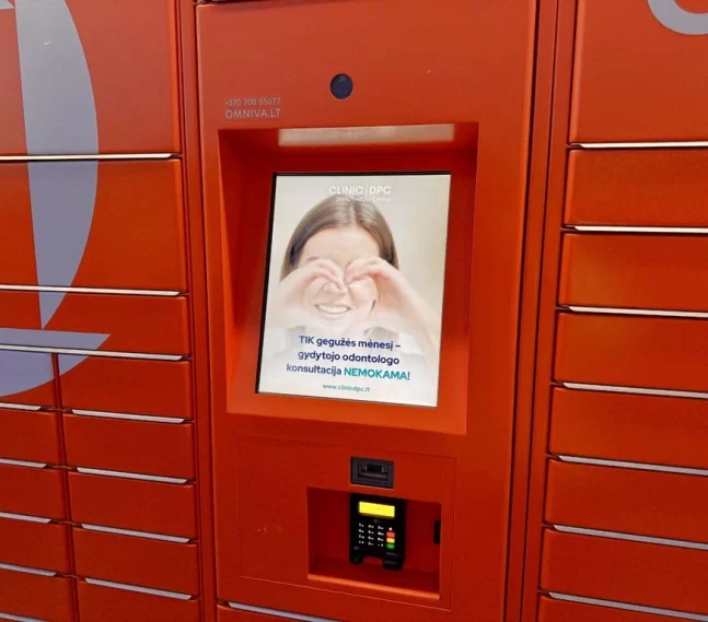 Omniva paštomatai Estijoje