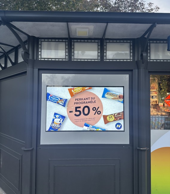 Narvesen LCD ekranas - Laisvės pr. 58 (K113)