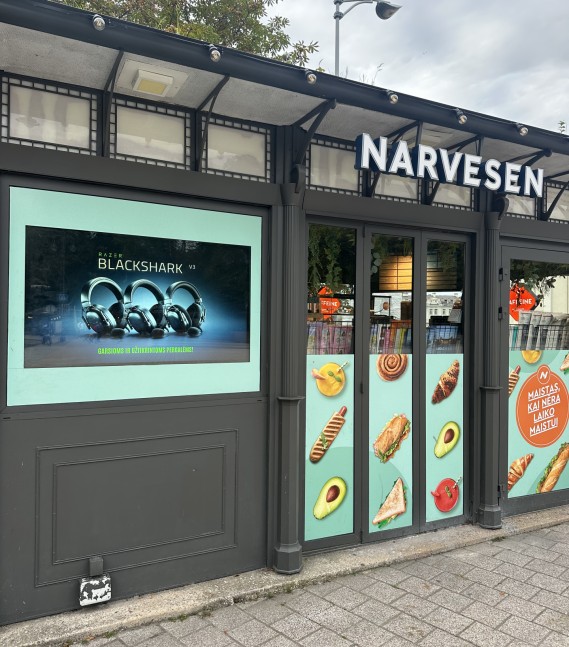 Narvesen LCD ekranas - Katedros (K10)