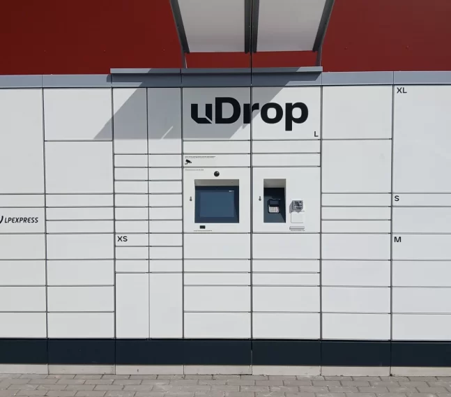 uDrop paštomatai Estijoje