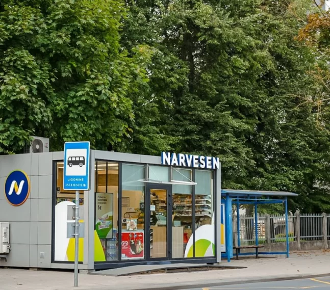 Narvesen ekranai Panevėžyje