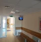 Reklaminiai ekranai VUL Santarų klinikose, konsultacijų poliklinikoje