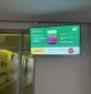 Reklaminiai ekranai VŠĮ Vilniaus centro poliklinikoje,  Diagnostikos centre